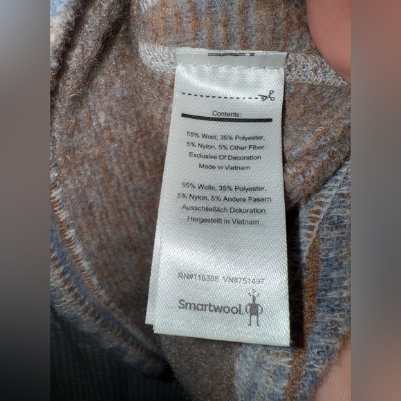 Smartwool Women's Hudson Trail Fleece Pullover Size L - Picture 12 of 14